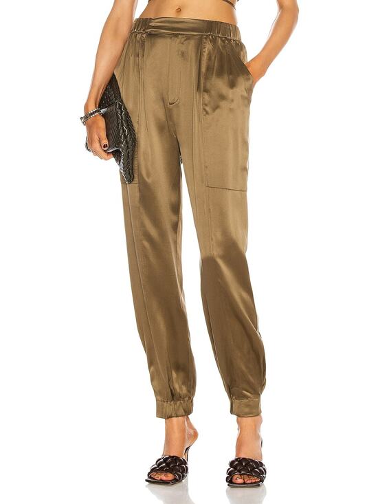 NICHOLAS Pants - Nicholas Silky Khaki Neha Pants Size 4